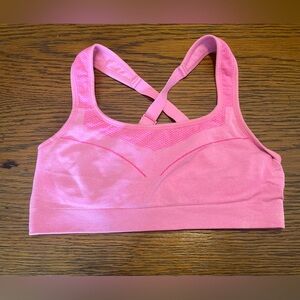 Vibrant Pink Sports Bra for Women